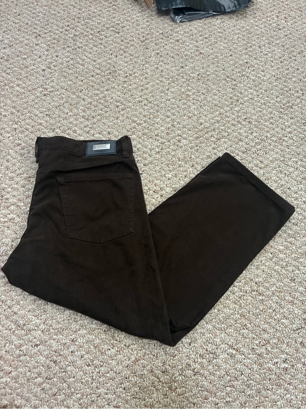 Hugo boss Men's Brown Corduroy Pants size 36x32